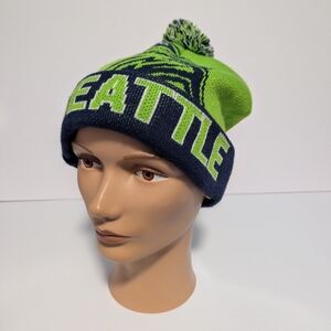 Seattle Seahawks Hawks 12 Football G206wear Beanie Hat Stocking Cap